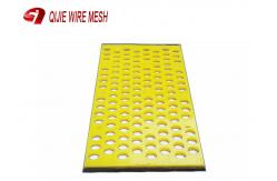 China Modular Tensioned Polyurethane Screen Panels Steel Frame Hooked Transverse And Longitudinal supplier