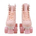 Adjustable Size Pink Water Ripple Roller Skate 4 Sizes For Girls Women for sale