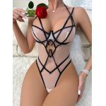 Nightclub Perspective Mesh Sexy Ladies Lingeries Conjoined Va Va Voom for sale