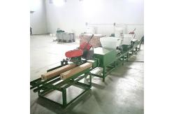 China Automatic Sawdust Wood Pallet Block Extruder Machine supplier