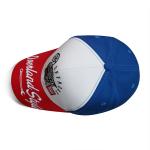 Popular Comfy Embroidered Baseball Caps Constructed Shape Fully Customizable for sale