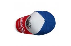 China Popular Comfy Embroidered Baseball Caps Constructed Shape Fully Customizable supplier
