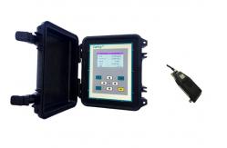 China 0 - 10m Depth Range Ultrasonic Open Channel Flow Meter Measure Water Velocity supplier