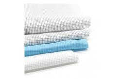 China Cleanroom Anti Static ESD Fabrics Polyester Shrink Resistant Fabric supplier