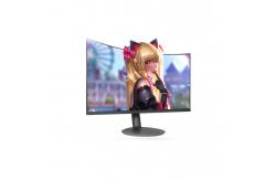 China Black Desktop 2ms 1080p 60hz Curved Monitor / Lcd Pc Monitors supplier