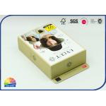 Rectangle 350gsm Coated Paper Folding Box CMYK Print For Retail