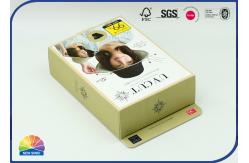 China Rectangle 350gsm Coated Paper Folding Box CMYK Print For Retail supplier