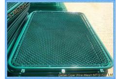 China High Precision Chain Link Security Fence Panels 3 Foot 50x50 Mm Mesh supplier