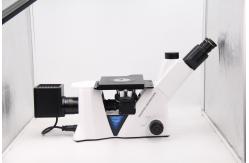 China Opto-Edu Digital Metallurgical Microscope Trinocular 12V 50W Halogen Light Source supplier