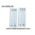 55 Keys Industrial Metal Keyboard Anti Vandal With Customized Layout for sale