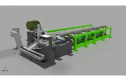 China 11kw Automatic Circular Saw Machine , Rust Resistant Pneumatic Circular Saw supplier
