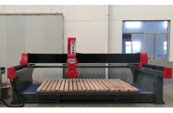 China Mono Block 600mm Blade Stone CNC Machines 5 Axis CNC Bridge Saw ODM supplier