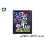 HD 3D Lenticular Pictures With CMYK Printing / Lenticular Photo Printing