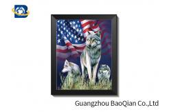 China HD 3D Lenticular Pictures With CMYK Printing / Lenticular Photo Printing supplier