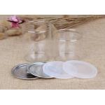 Moistureproof Recycle Clear Pet Jars PET Plastic Food Cans For Powder / Drink