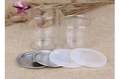 China Moistureproof Recycle Clear Pet Jars PET Plastic Food Cans For Powder / Drink supplier