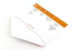 China Customized Foldable Packaging Box  Envelope Style Laptop Sleeve 0.46mm supplier