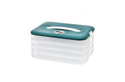 China Food Storage Dumpling Storage Box With Lids Multi Layer supplier