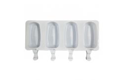 China Silicone DIY Popsicle Ice Cream Mold Maker Reusable Handmade Customized supplier