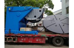 China 20 Ton Pipe Welding Positioner Automatic Heavy Duty With Digital Speed Control Display supplier