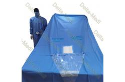 China PP SMS SMMS SMMMS SMF Craniotomy Disposable Surgical Packs With Tube Holder supplier