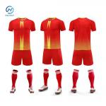 Personalized Customized Football Team Jersey Made of Quick-Dry Polyester Fabric
