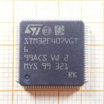 STM32F407VGT6 IC Electronic Components 32BIT MCU 1MB FLASH 100LQFP for sale