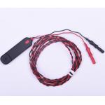Black Bar Electrode With Two 9 Mm Convex Disc Contacts Spaced 30mm Apart