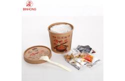 China Customized SGS Disposable Paper Containers for Hot Soup supplier