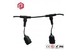 China Cafe Suspended Bulb String Screw Socket E27 Lamp Holder supplier