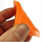 Silica gel triangular scraper, squeegee, aesthetic seam and glue applicator