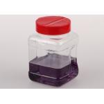 Food Grade Clear Pet Jars , Transparent Pet Can 100ml And 200ml Volume