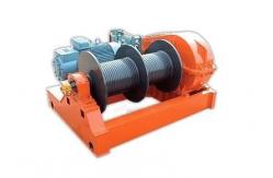 China Pendent Control Pulling 5T JM Electric Wire Rope Winch Normal Speed supplier