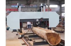 China Automatic Large Bandsaw Mill Big Horizontal Band Saw Mill Large Log Cutting supplier