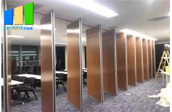 China Sound Proofing Folding Office Acoustic Partition System For Training Conference Room supplier