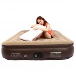 Custom High Quality PVC Folding Single Double Inflatable Bed Sofa Inflatable Lounger Air Sofa Tantra Sofa Bed with Air Pump for sale
