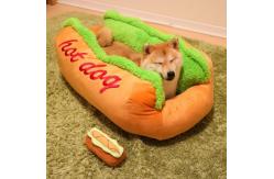 China Soft Fiber 0.8kg OEM And ODM Dog Lounger Bed supplier