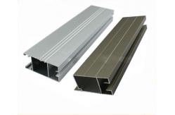 China OEM / ODM Aluminium Edge Profile , Modular Kitchen Aluminium Profile Glass Shutters supplier