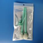 Car Cleaning Rectangle And Round Foam Tip Swab Portable Lint Free With Liquid for sale