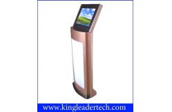China Customizable Touch Screen Information Kiosk Free Standing For Hospital Register supplier