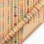 Recyclable Kraft Christmas Wrapping Paper Roll 80gsm 90 Sq Ft Wrapping Paper for sale