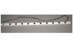 China American 10 Outlet Surge Protector Power Strip With Circuit Breaker Lightning Proof supplier