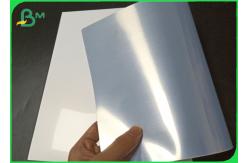 China Single Side Glossy Mirror Coated Kraft Paper With Release Paper supplier