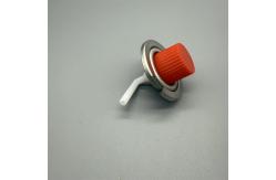 China Empty Butane Gas Catridge Valve For Portable Stoves supplier