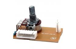 China 16mm Rotary Switch 5000ohm Single Pole 3 Position Rotary Switch Pot supplier