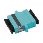 SC OM3 DX Adapter With Flange Fiber Optic Adapter/Coupler for sale