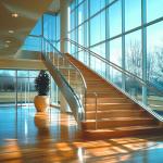 High-Grade Stainless Steel Handrails with 6mm Side Steel Thickness for Glass Applications for sale
