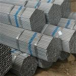 Highly Durable Galvanized Steel DC51D Pipes 48mm  For Etc. Applications for sale