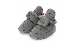 China Wholesale cheap Cotton fabric stars print fancy cute toddler boy girl baby booties supplier