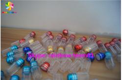 China SGS Paper Box Packaging Clear Plastic Sex Pill Bottle , Custom Service Provided supplier
